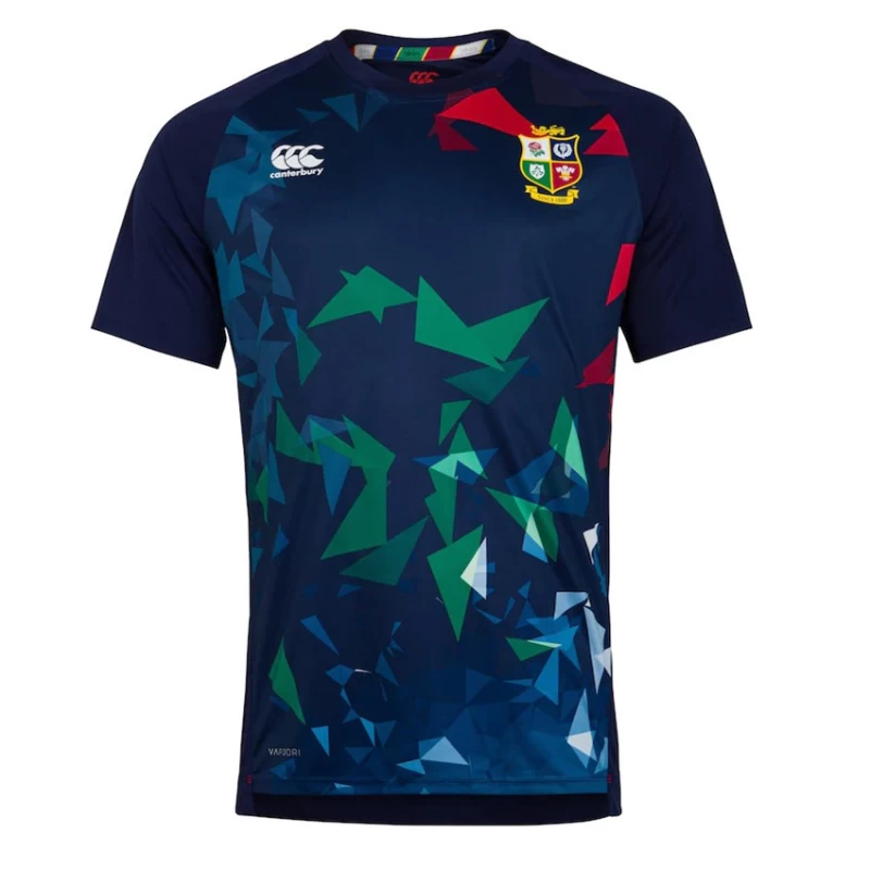CCC British And Irish Lions Blue Graphic Rugby Jersey 2020