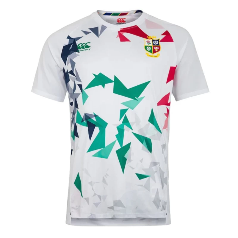 CCC British And Irish Lions White Graphic Rugby Jersey 2020