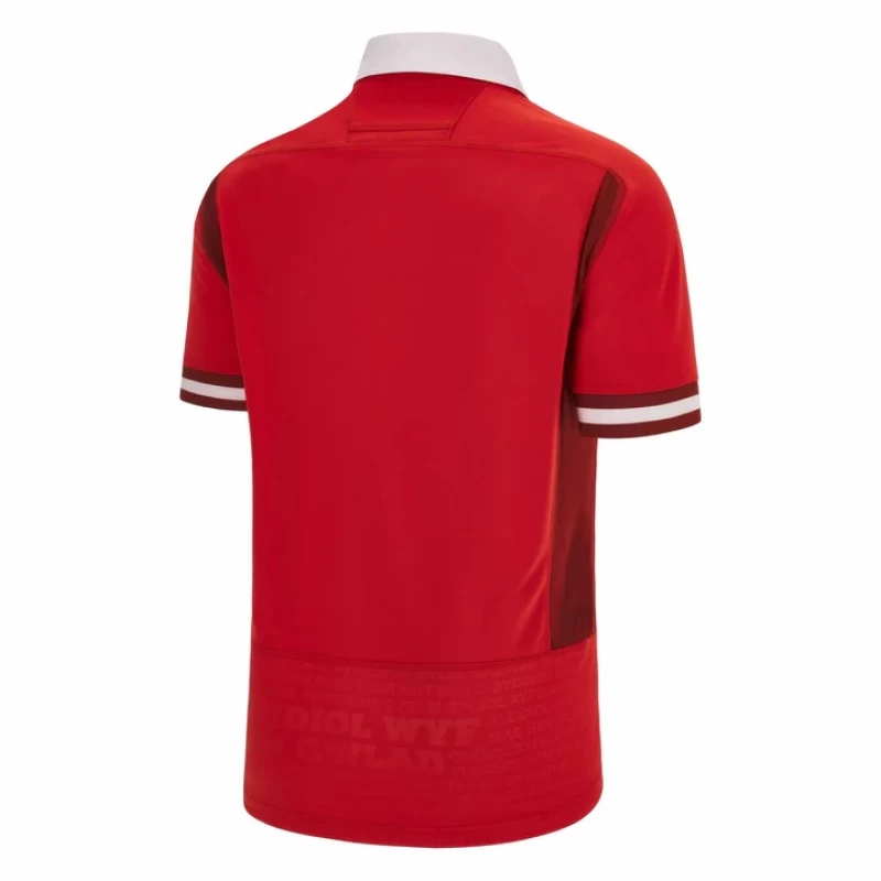 Wales Mens Home Rugby World Cup Jersey 2023