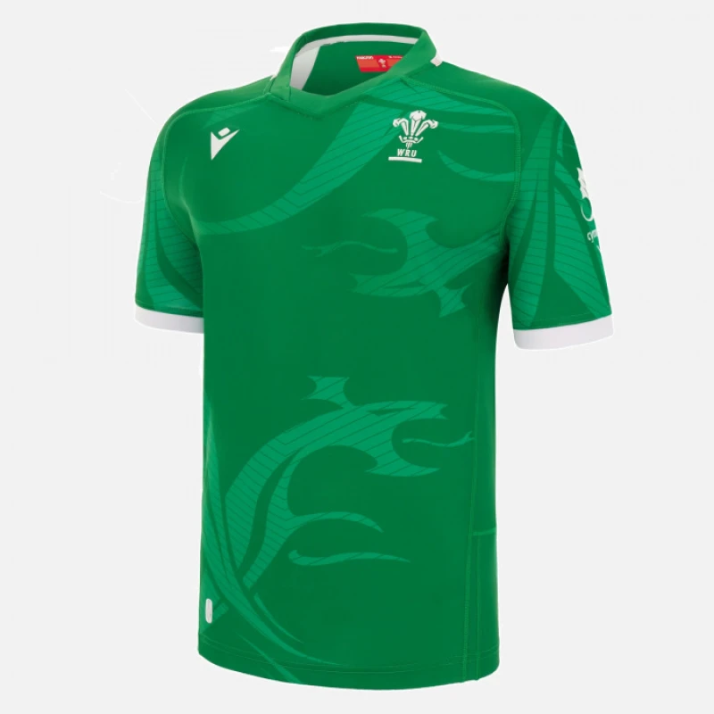 Welsh Mens Commonwealth Games Away Rugby Jersey 2022-23