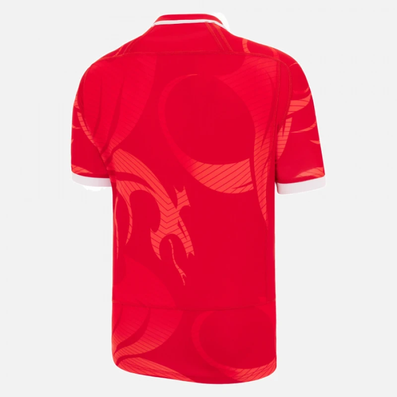Welsh Mens Commonwealth Games Home Rugby Jersey 2022-23