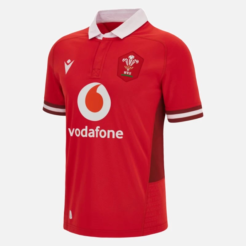 Wales Mens Home Rugby Jersey 2023