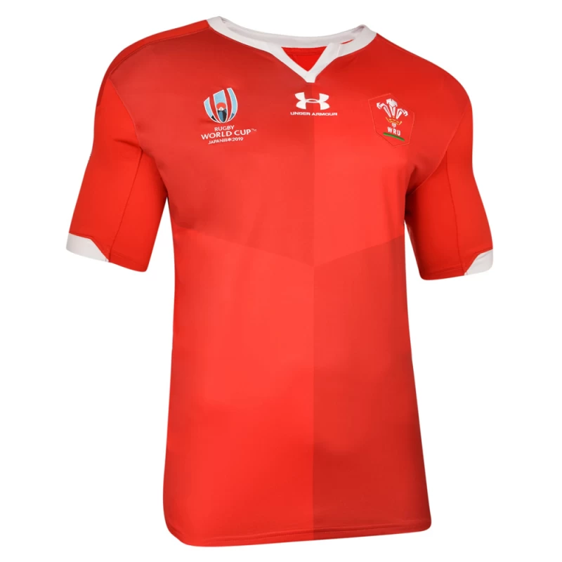 Under Armour Wales RWC Home Rugby Jersey 2019