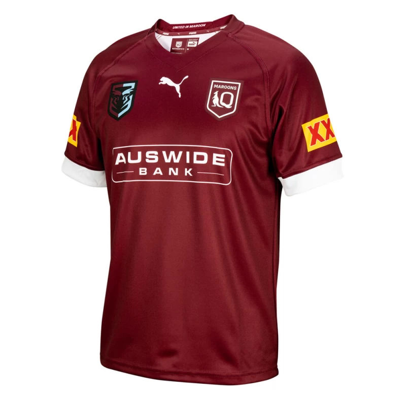 QLD Maroons State of Origin Mens Home Rugby Jersey 2021