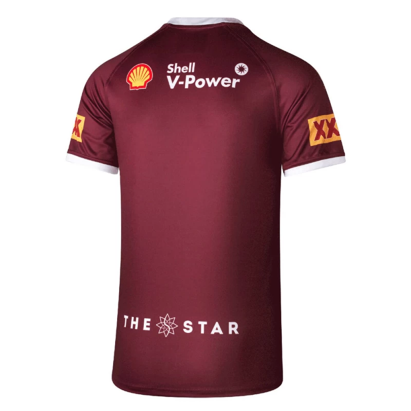 QLD Maroons State of Origin Mens Home Rugby Jersey 2022