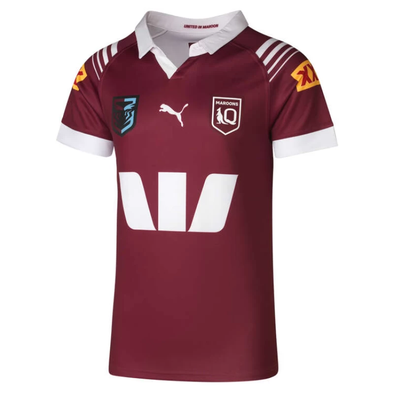 QLD Maroons State of Origin Mens Home Rugby Jersey 2024