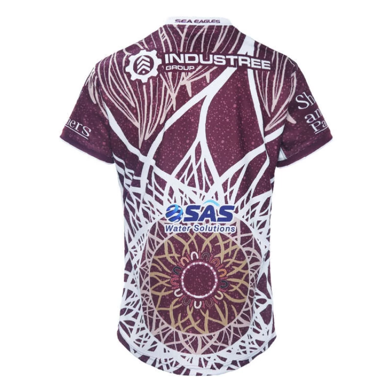 Manly Warringah Sea Eagles Mens Indigenous Rugby Jersey 2023