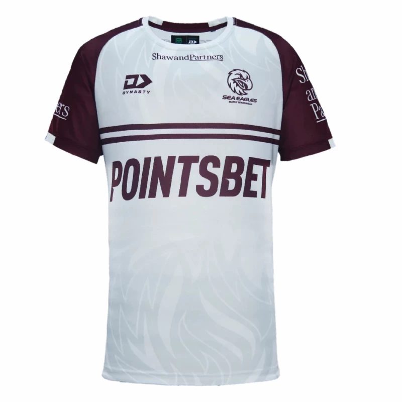 Manly Warringah Sea Eagles Mens Coaches Training Rugby Jersey 2024