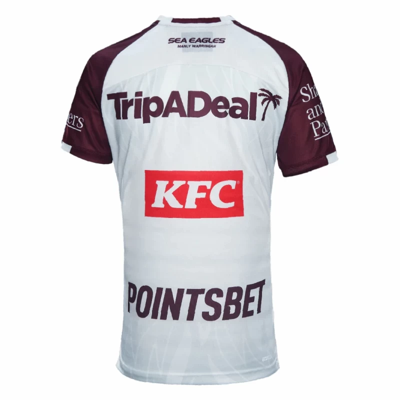 Manly Warringah Sea Eagles Mens Coaches Training Rugby Jersey 2024