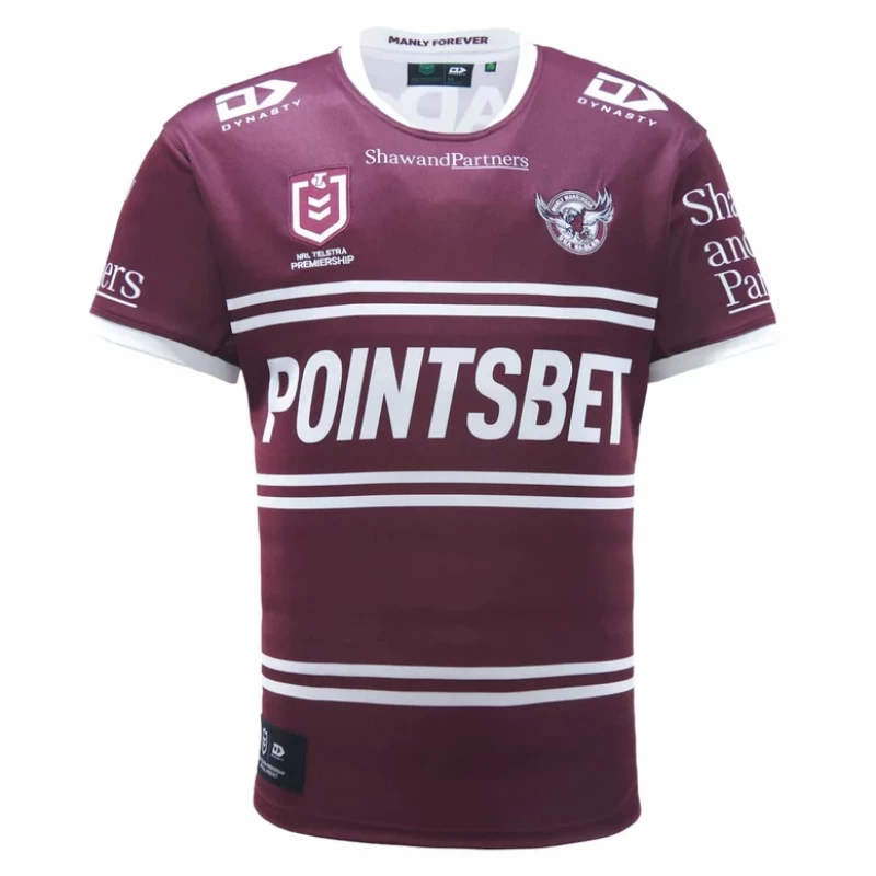 Manly Warringah Sea Eagles Men's Home Rugby Jersey 2023