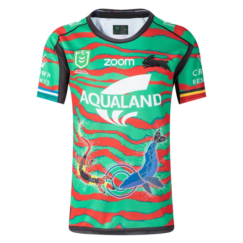 South Sydney Rabbitohs Mens Indigenous Rugby Jersey 2021