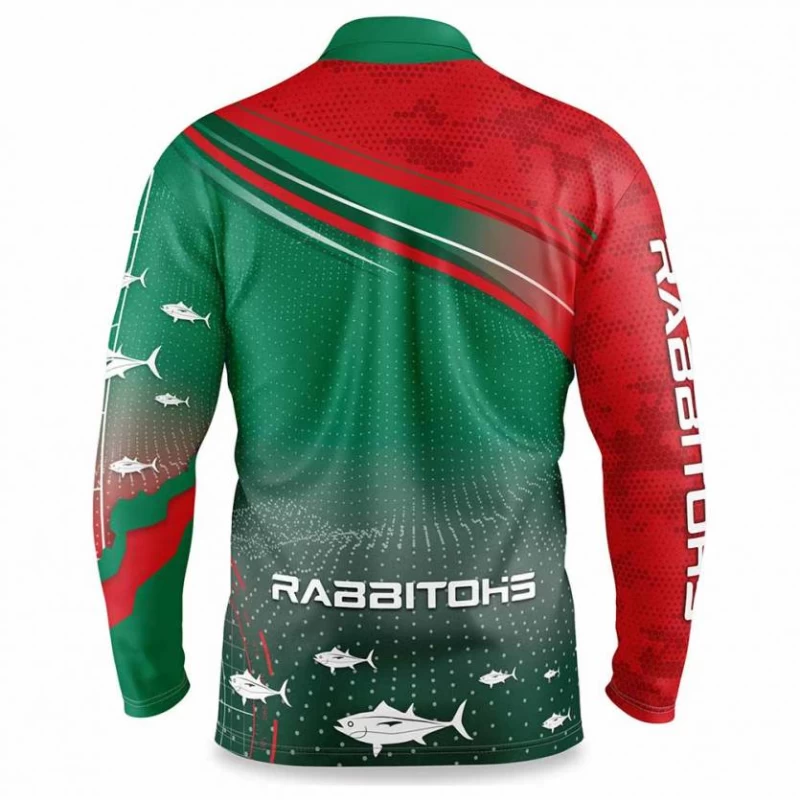 South Sydney Rabbitohs Mens Fishfinder Fishing Rugby Shirt 2022