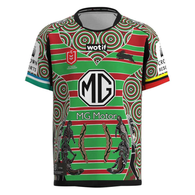 South Sydney Rabbitohs Mens Indigenous Rugby Jersey 2023