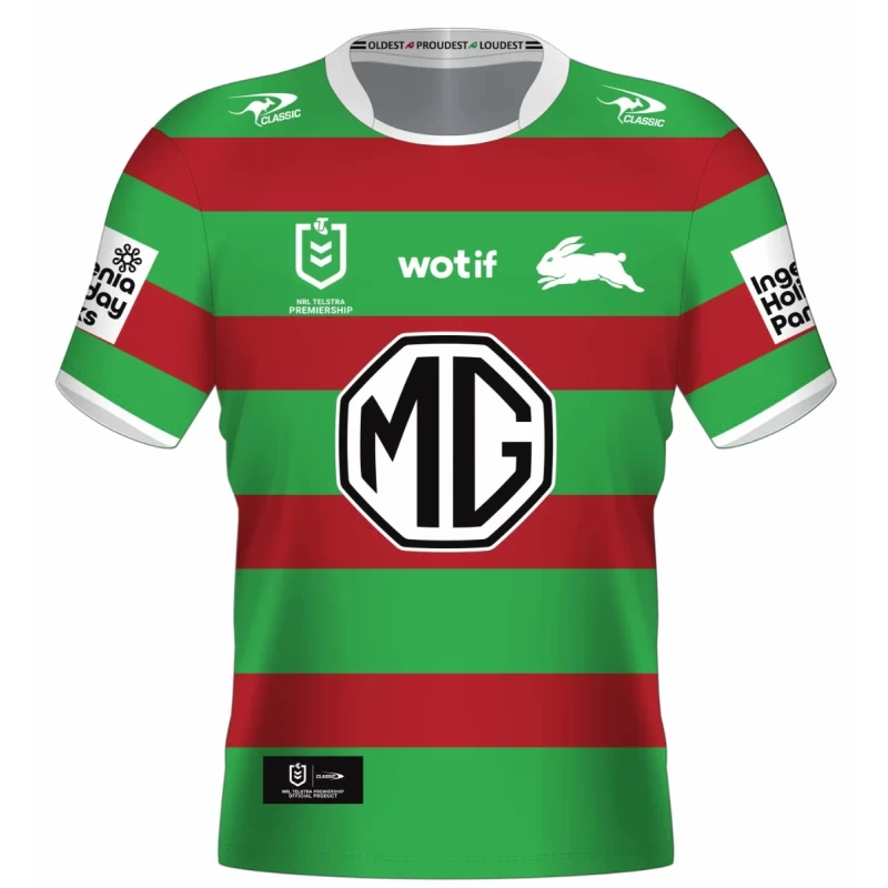 South Sydney Rabbitohs Mens Away Rugby Jersey 2024