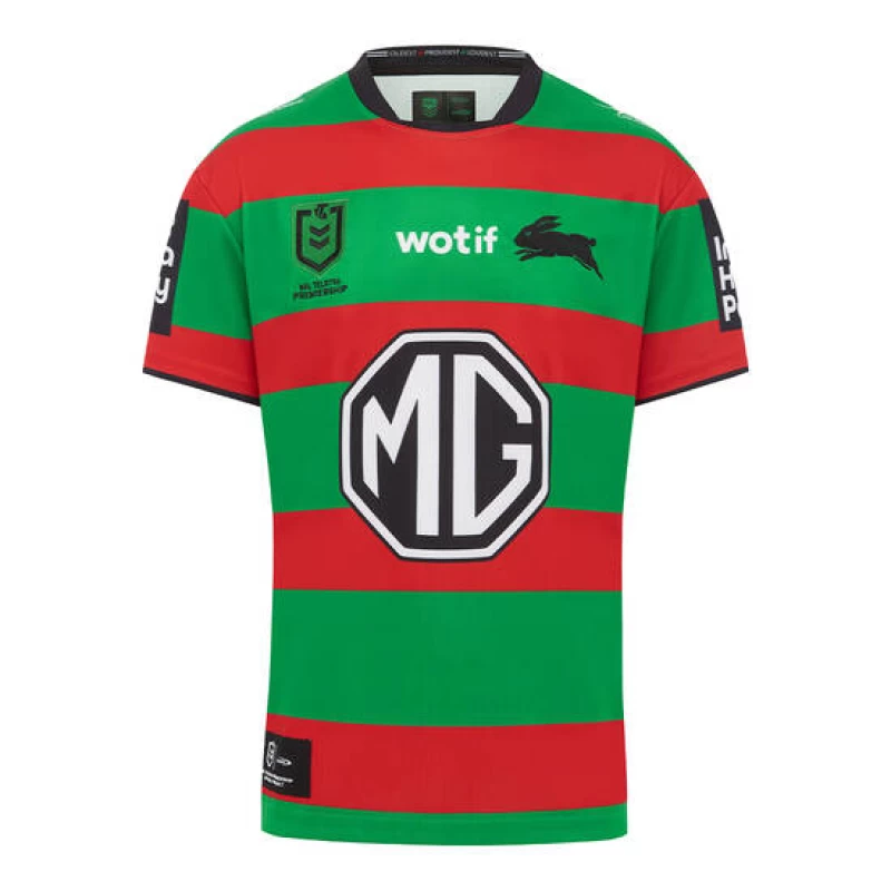 South Sydney Rabbitohs Mens Home Rugby Jersey 2024