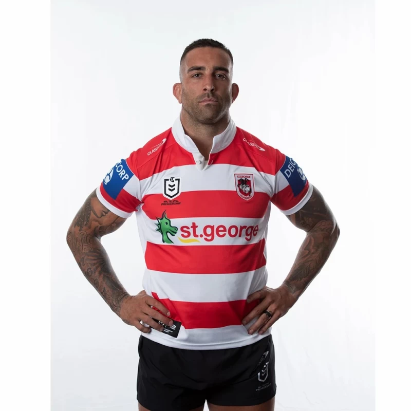 St George Illawarra Dragons Men's Heritage Rugby Jersey 2021