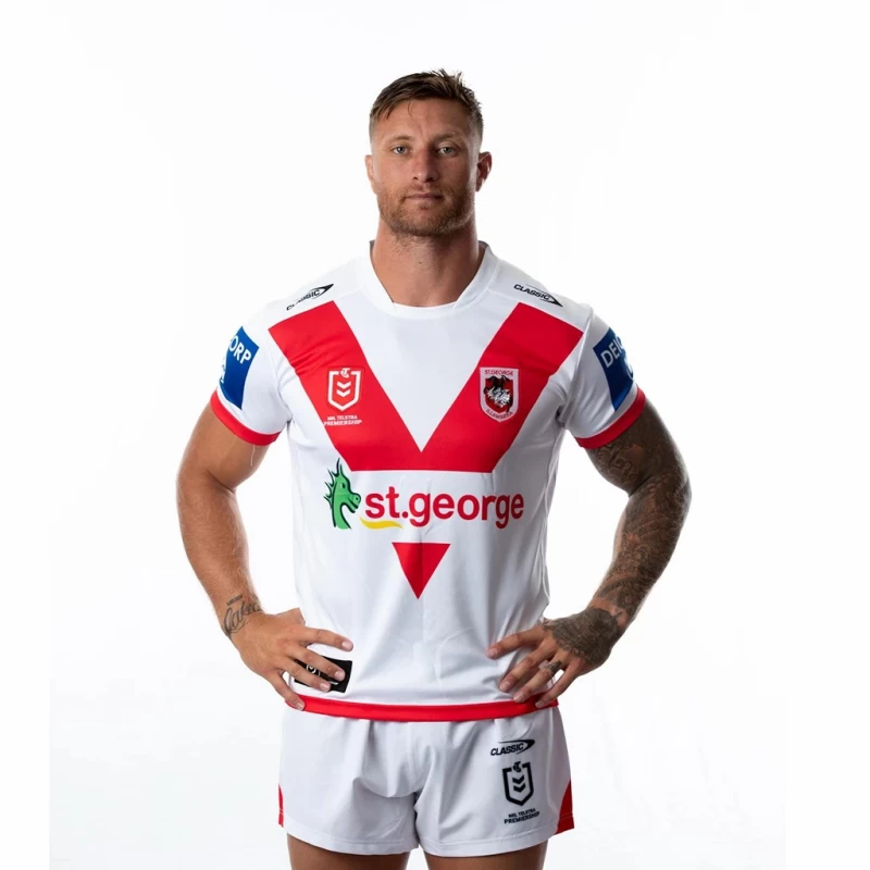 St George Illawarra Dragons Men's Home Rugby Jersey 2021