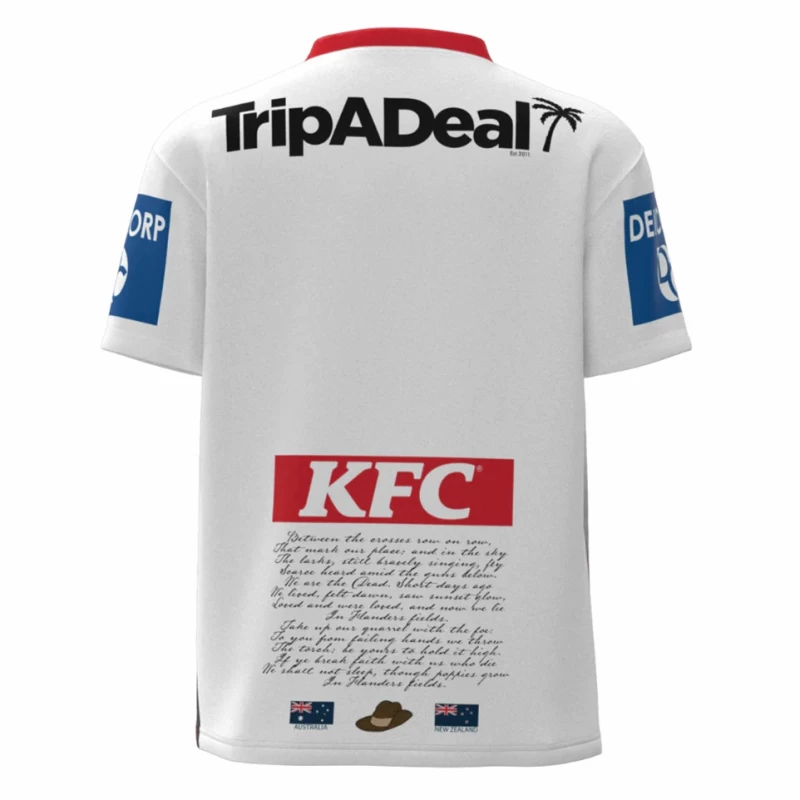 St George Illawarra Dragons Mens Commemorative Rugby Jersey 2023