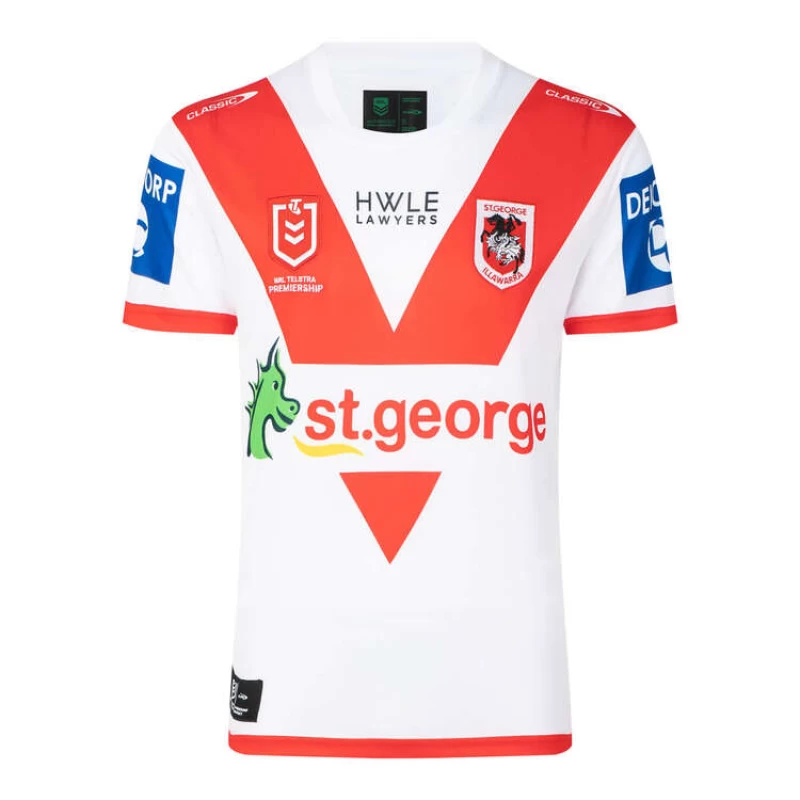 St George Illawarra Dragons Mens Home Rugby Jersey 2023