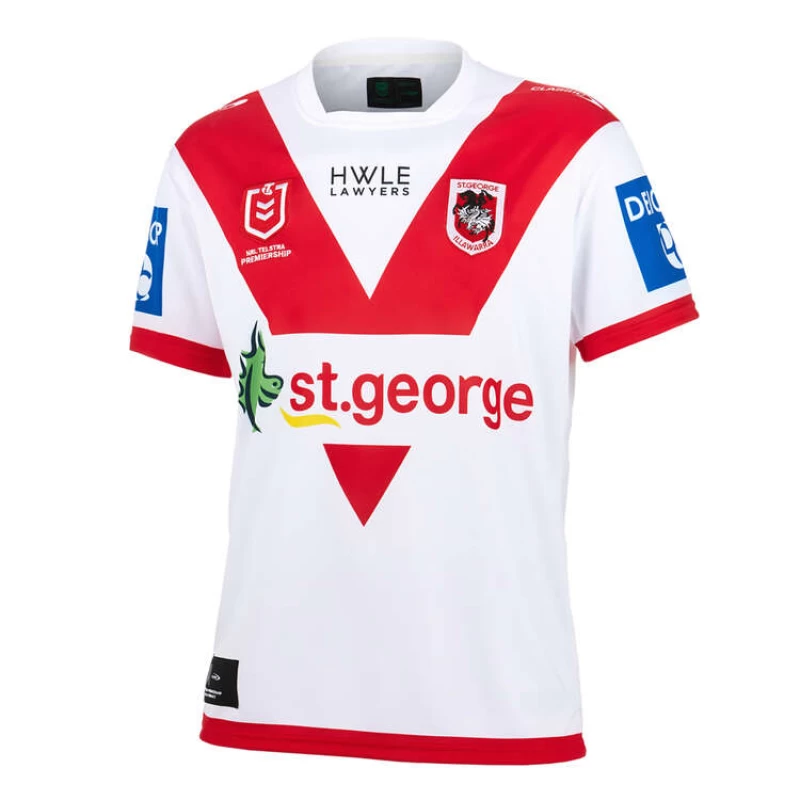 St George Illawarra Dragons Mens Home Rugby Jersey 2024