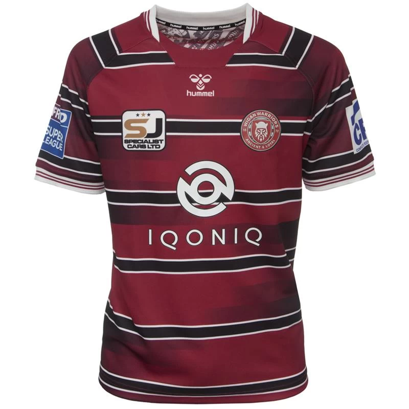 Wigan Warriors Adult Home Rugby Jersey 2021