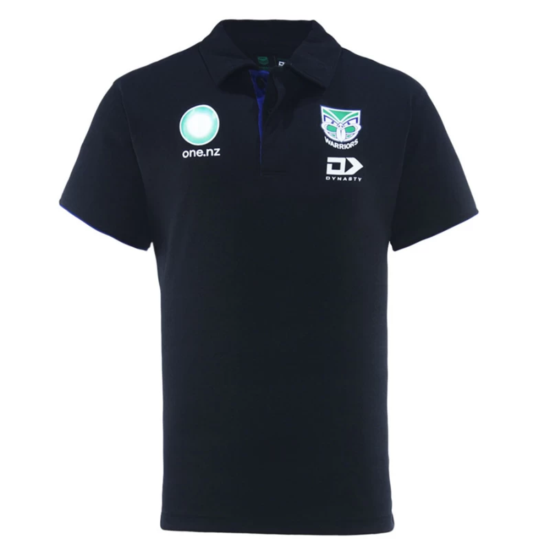 New Zealand Warriors Rugby Mens Media Rugby Polo 2025