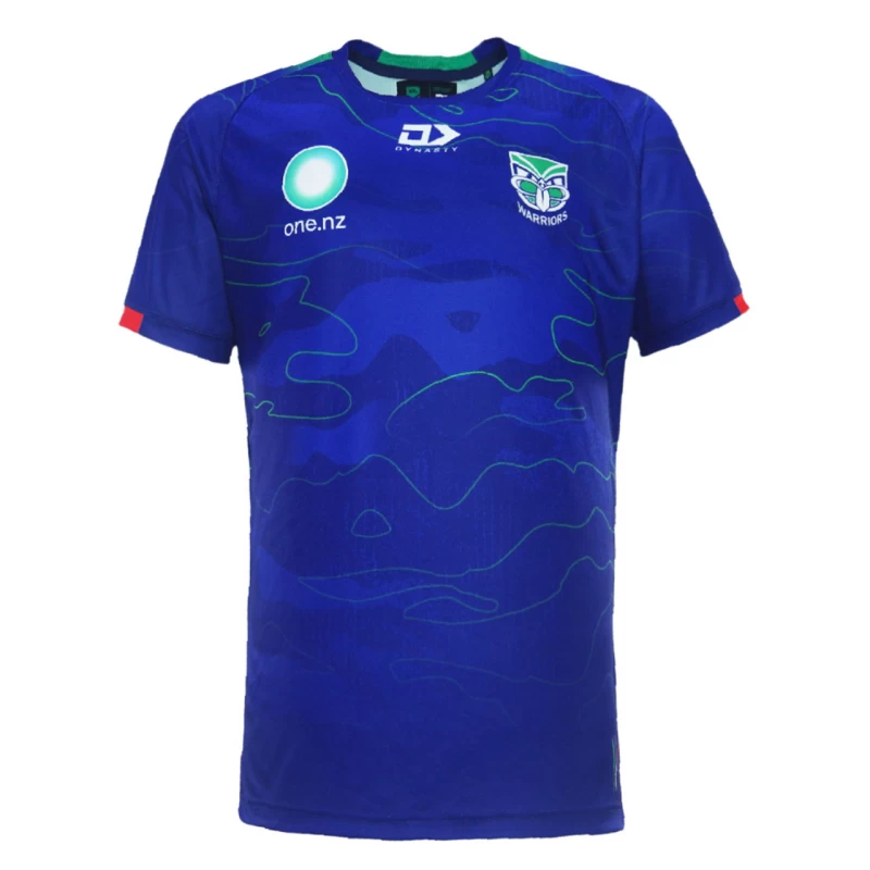 Warriors Men's Royal Training Rugby Tee 2024