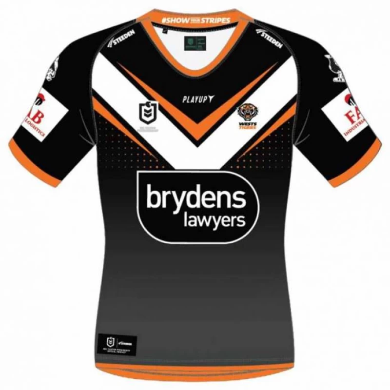 Wests Tigers Men's Home Rugby Jersey 2023