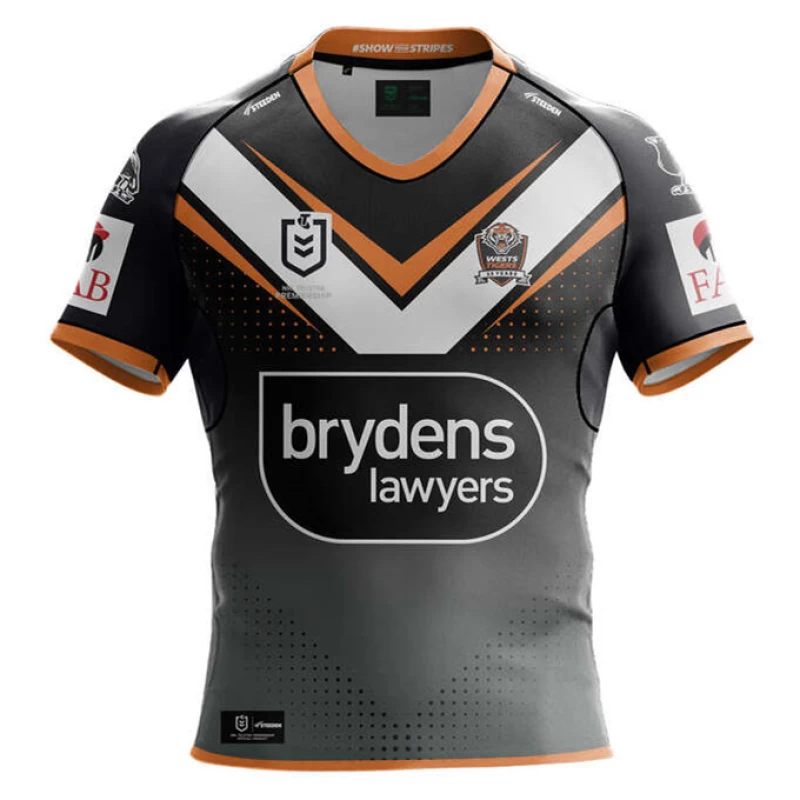 Wests Tigers Mens Home Rugby Jersey 2024