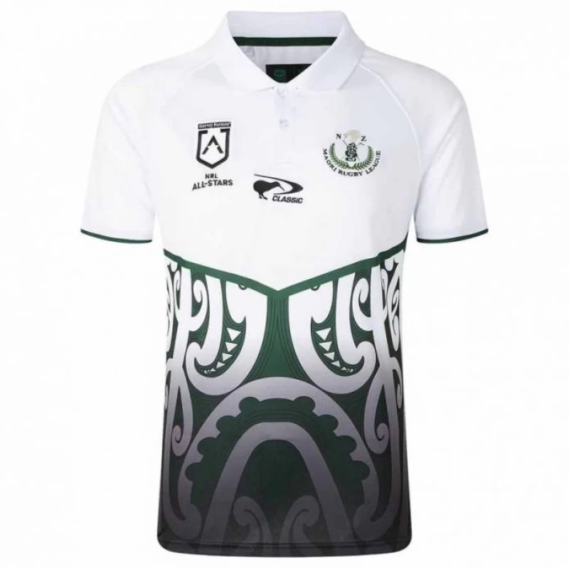 Maori All Stars Men's Performance Rugby Polo 2022