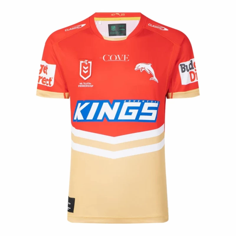 Dolphins Men's Home Rugby Jersey 2023