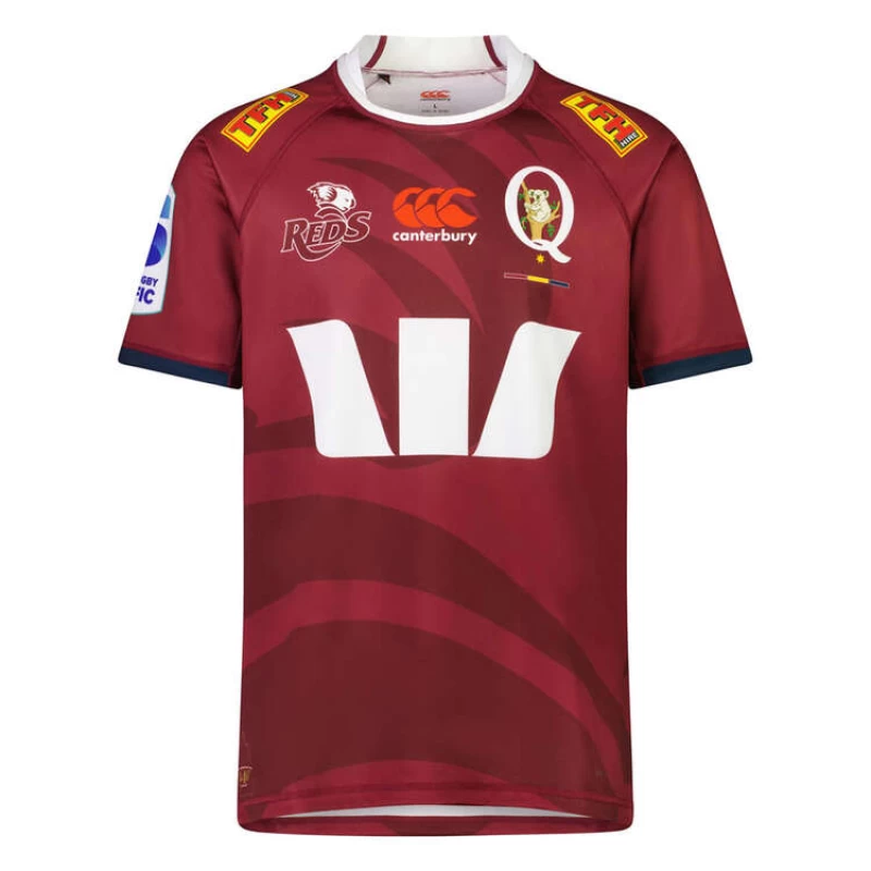 Queensland Reds Mens Home Rugby Jersey 2023