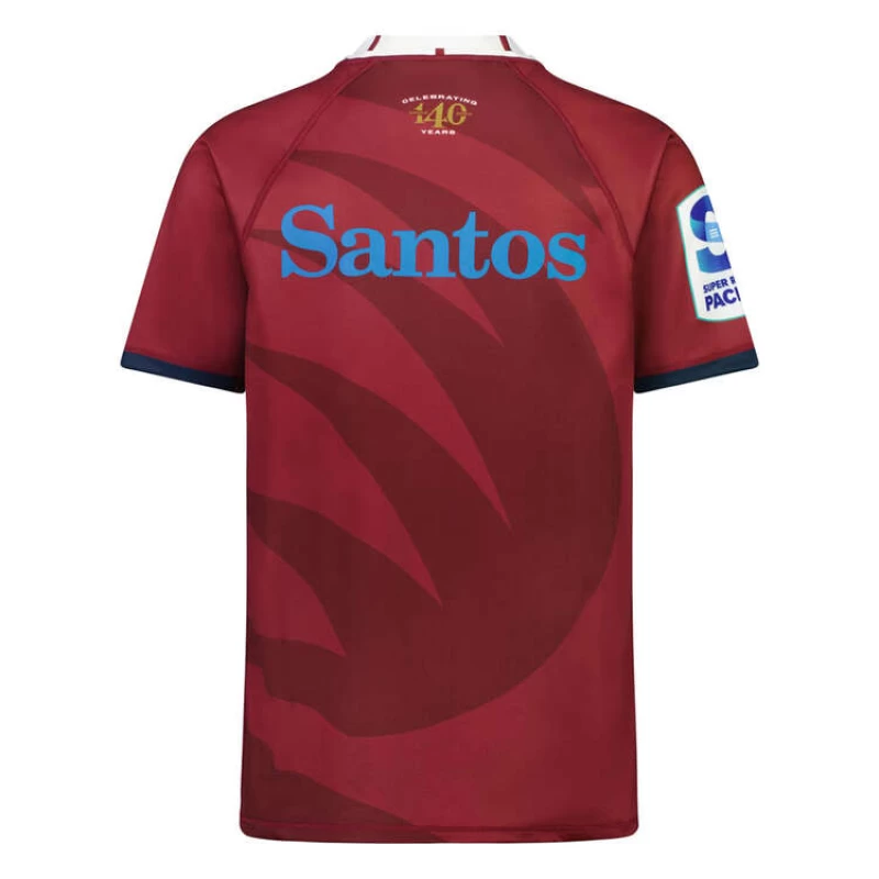 Queensland Reds Mens Home Rugby Jersey 2023