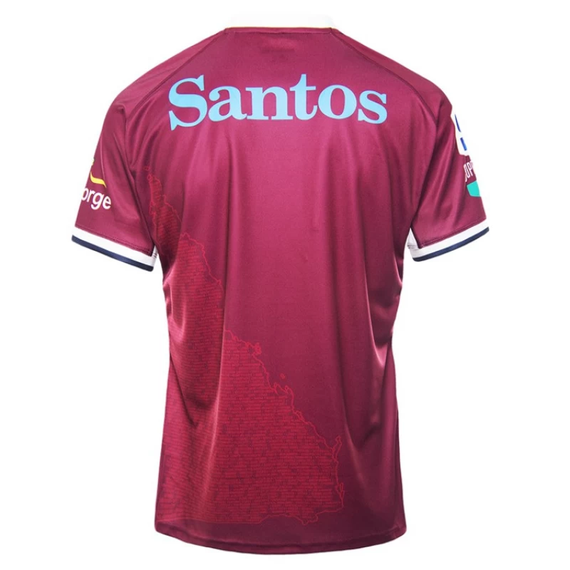 Queensland Reds Mens Home Rugby Jersey 2021