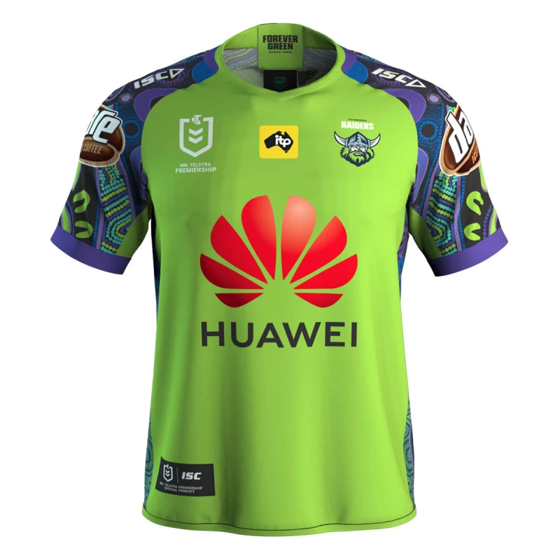 Canberra Raiders Men's Indigenous Rugby Jersey 2020