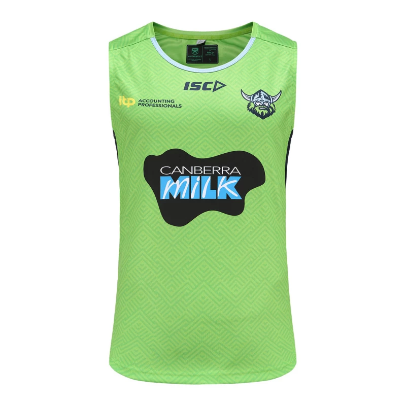 Canberra Raiders Men's Training Rugby Singlet 2021