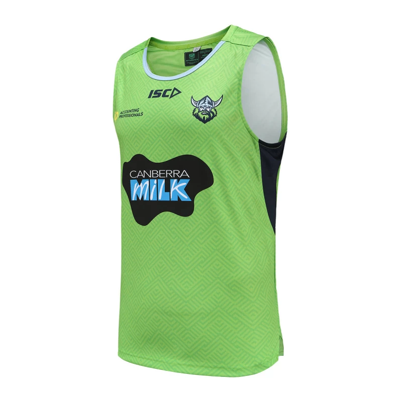 Canberra Raiders Men's Training Rugby Singlet 2021