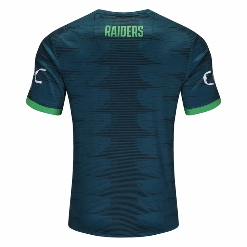 Canberra Raiders Mens Mens Jungle Training Rugby Tee 2025